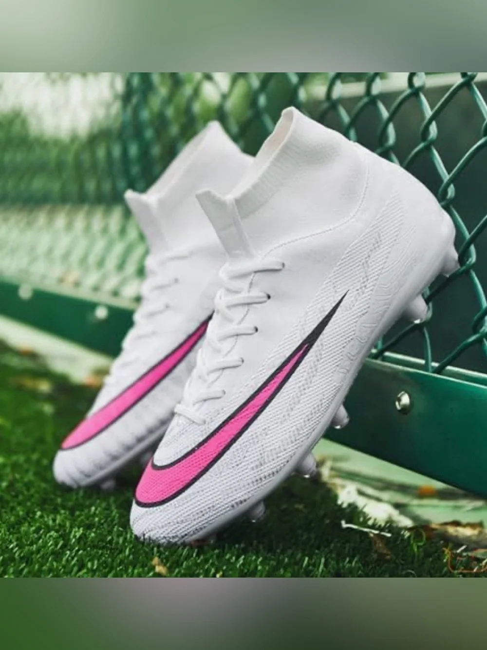 NEW Soccer Football High Ankle Sockliner Cleats Boots Men’s 11 / Women’s 12.5